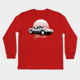 Mazda MX-5 / Miata Fan Design Kids Long Sleeve T-Shirt